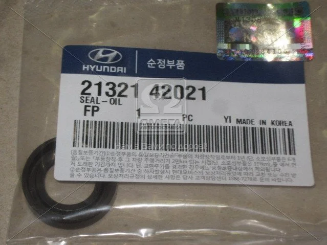 <strong>Сальник насосу масляного H-1 2500 CC (4D56 TCI) (07-) Mobis Hyundai/Kia/Mobis 2132142021 (фото 1)</strong>
