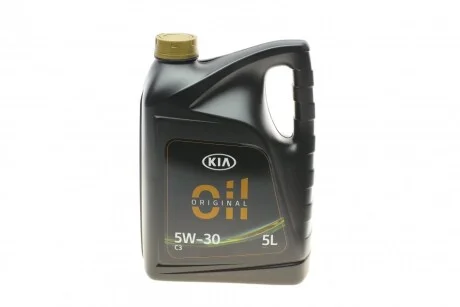 Моторна олива KIA Original Oil C3 5W-30 5л (LP0425W30C305K) для Hyundai/Kia/Mobis 214351 фото товару