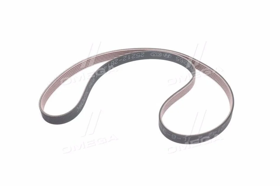 <strong>Ремень ручейковый 6PK1257 Mobis Hyundai/Kia/Mobis 25212-2B140 (фото 1)</strong>
