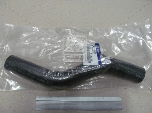 <strong>Патрубок радіатора верхній MOBIS Hyundai/Kia/Mobis 25411-1E000 (фото 1)</strong>