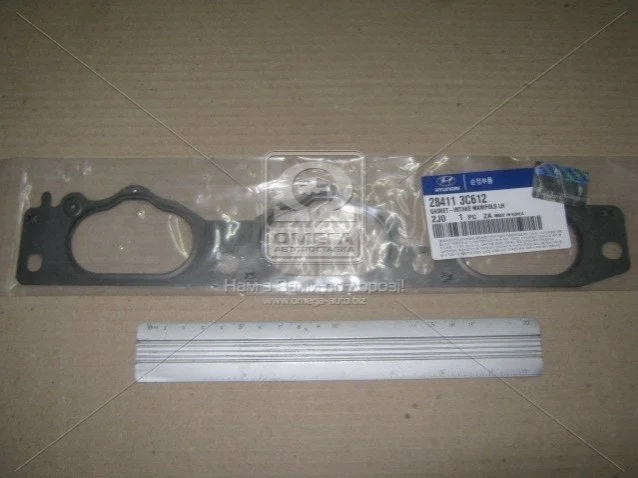 <strong>Прокладка колектора впускного ліва Hyundai/Kia/Mobis 284113C612 (фото 1)</strong>