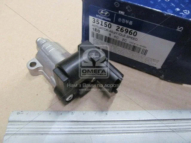 <strong>Регулятор холостого хода Mobis Hyundai/Kia/Mobis 35150-26960 (фото 1)</strong>