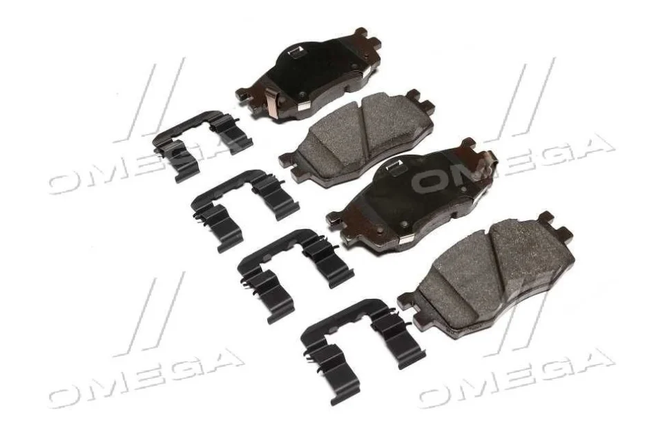 <strong>Колодки гальмівні дискові (вир-во Mobis) Hyundai/Kia/Mobis 581011JA10 (фото 1)</strong>