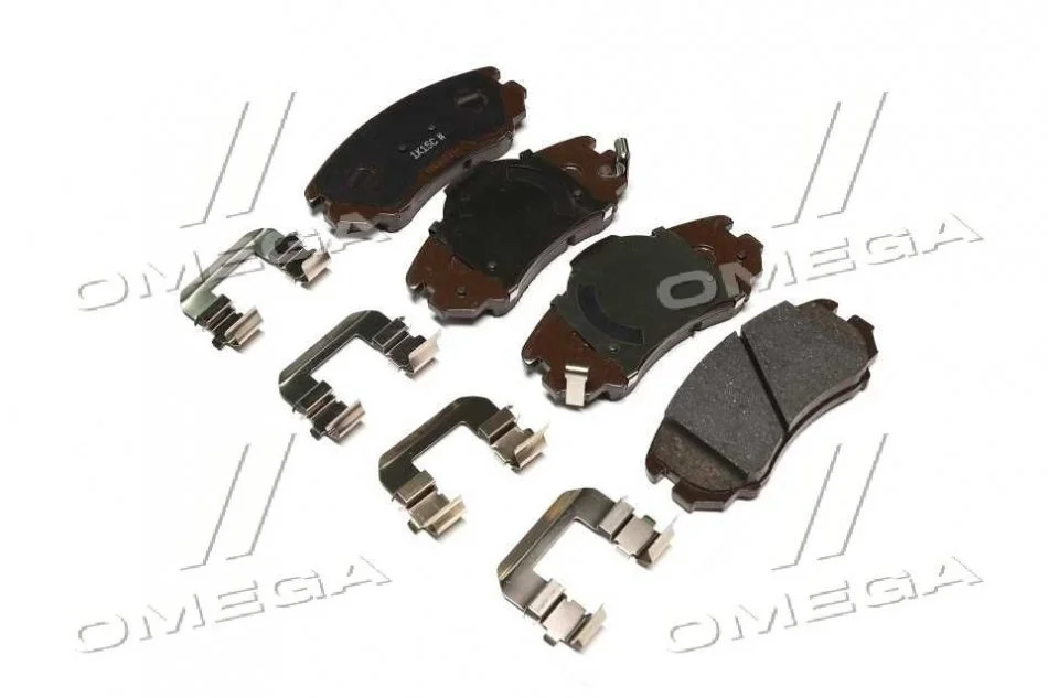 <strong>Тормозные колодки передние Hyundai/Kia/Mobis 581012KA10 (фото 1)</strong>