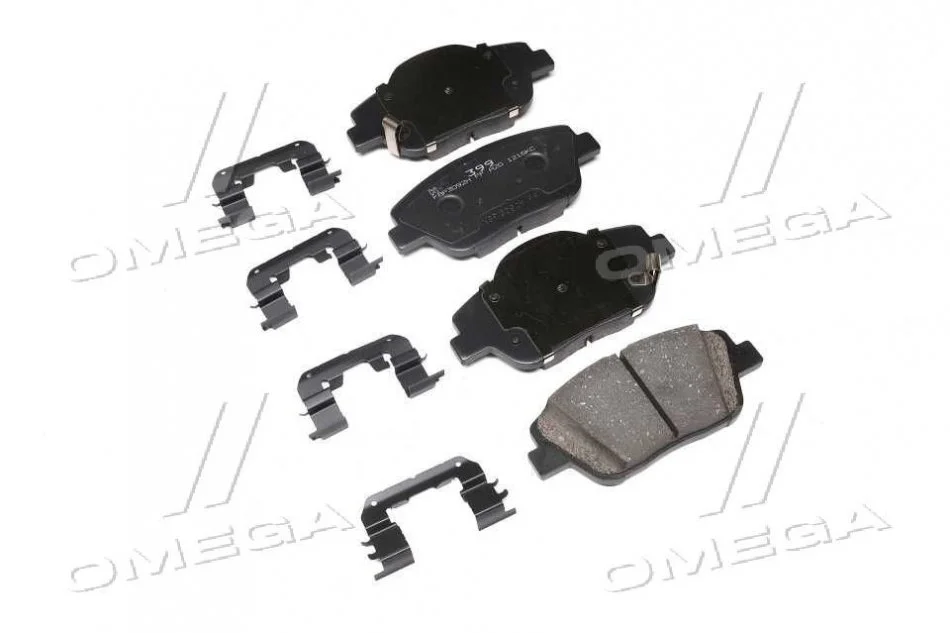 <strong>Колодки гальмівні передні Hyundai/Kia/Mobis 58101-3QA50 (фото 1)</strong>