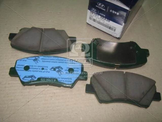 <strong>Колодки гальмівні передні Mobis Hyundai/Kia/Mobis 58101-3XA20 (фото 1)</strong>