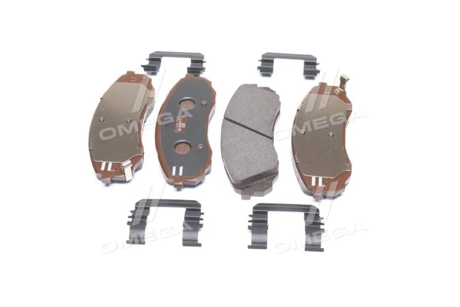 <strong>Колодки гальмівні дискові пер Hyundai/Kia/Mobis 581014HA50 (фото 1)</strong>