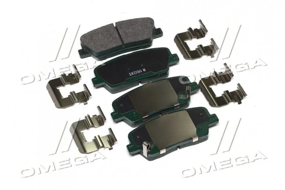 <strong>Колодки гальмівні задні Hyundai/Kia/Mobis 583022PA70 (фото 1)</strong>