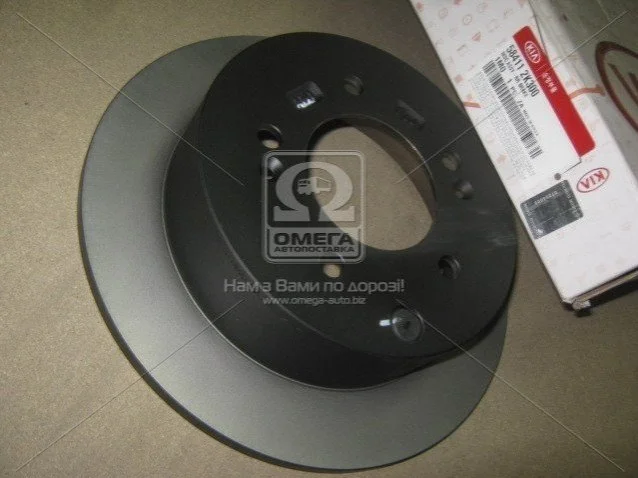 <strong>Диск гальмівний задній Hyundai/Kia/Mobis 58411-2K300 (фото 1)</strong>