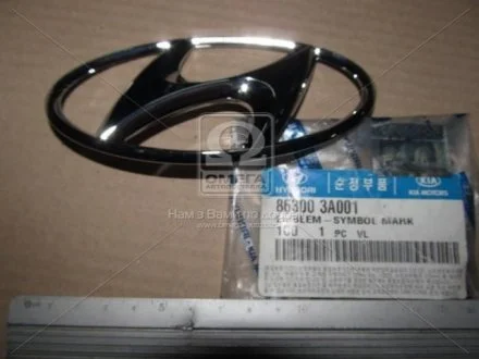 Емблема для Hyundai/Kia/Mobis 863003A001 фото товару