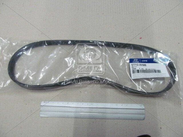 <strong>Ремінь кондиціонера Hyundai/Kia/Mobis 977132D500 (фото 1)</strong>