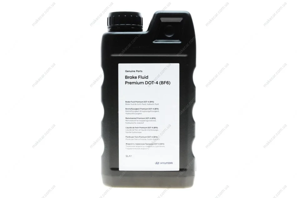 <strong>Рідина гальмівна DOT-4 1л Hyundai/Kia/Mobis LP048APE001BFH (фото 1)</strong>