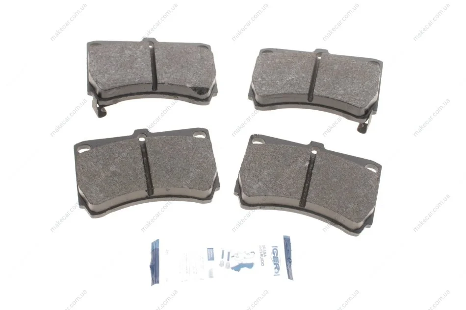 <strong>Комплект гальмівних колодок (дискових) ICER 180970 (фото 1)</strong>