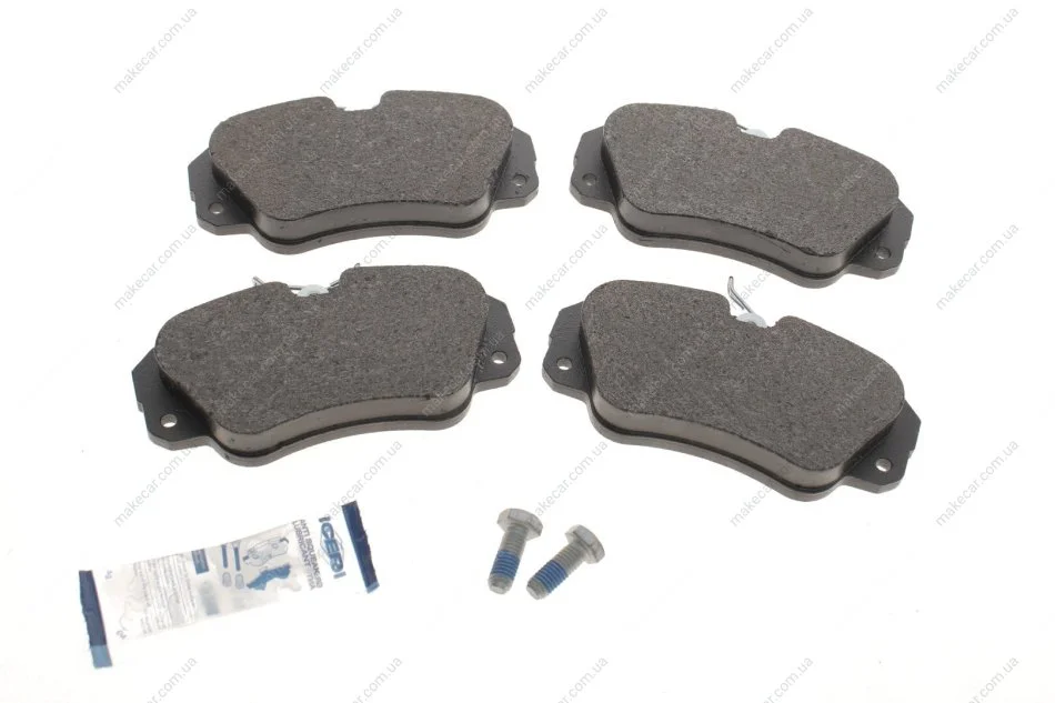 <strong>Комплект гальмівних колодок (дискових) ICER 180989-700 (фото 1)</strong>