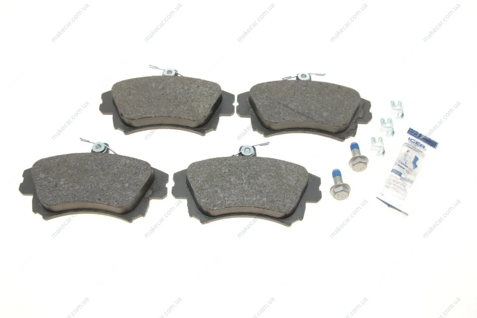 <strong>Комплект гальмівних колодок (дискових) ICER 181236-701 (фото 1)</strong>
