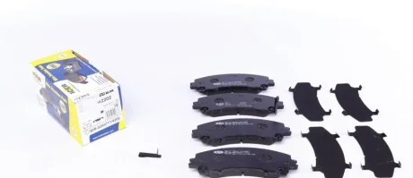 Комплект гальмівних колодок (дискових) для ICER 182202 фото товару