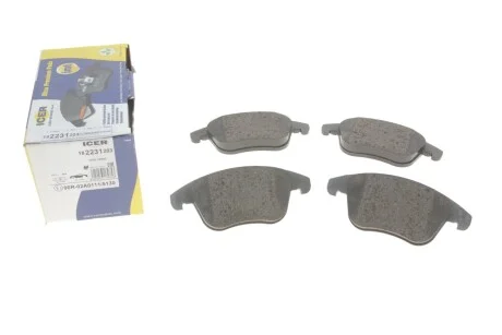 Комплект гальмівних колодок (дискових) для Ford ICER 182231-203 фото товару