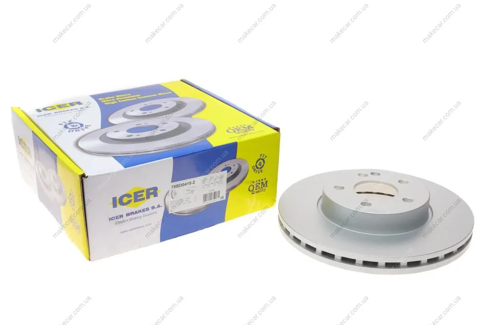<strong>Диск гальмівний ICER 78BD0415-2 (фото 1)</strong>