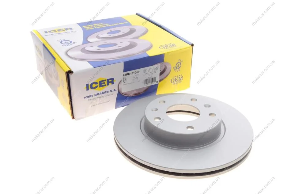 <strong>Диск гальмівний ICER 78BD1010-2 (фото 1)</strong>
