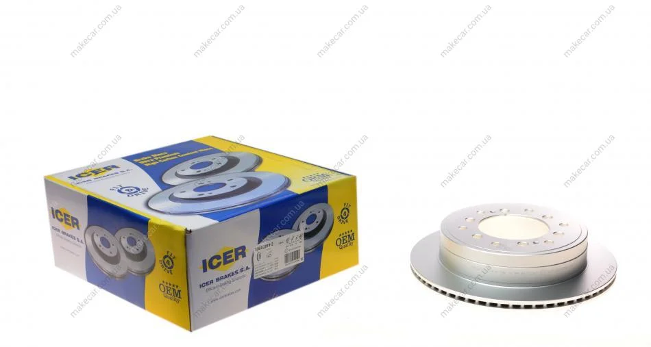 <strong>Диск гальмівний ICER 78BD2919-2 (фото 1)</strong>