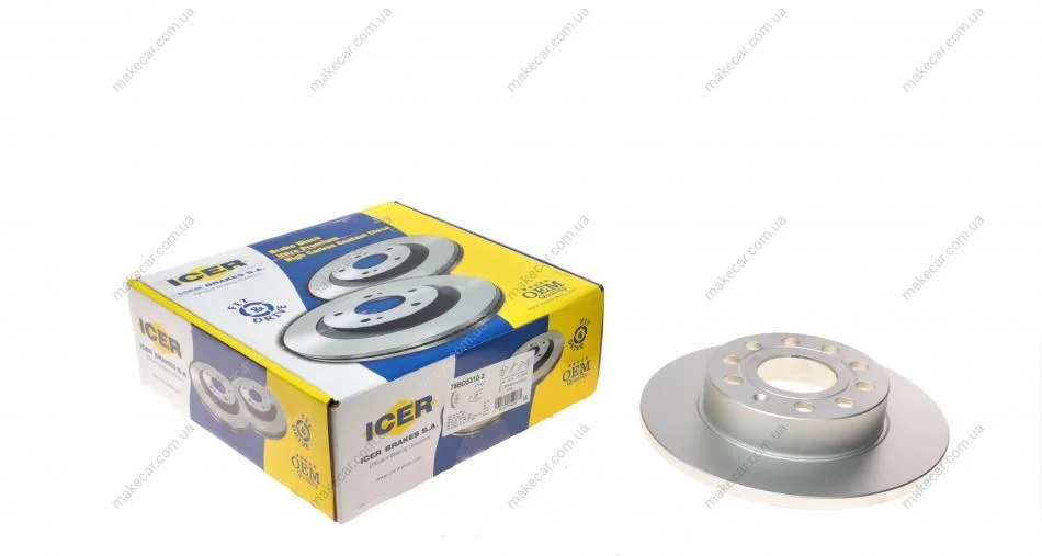 <strong>Диск гальмівний ICER 78BD5310-2 (фото 1)</strong>