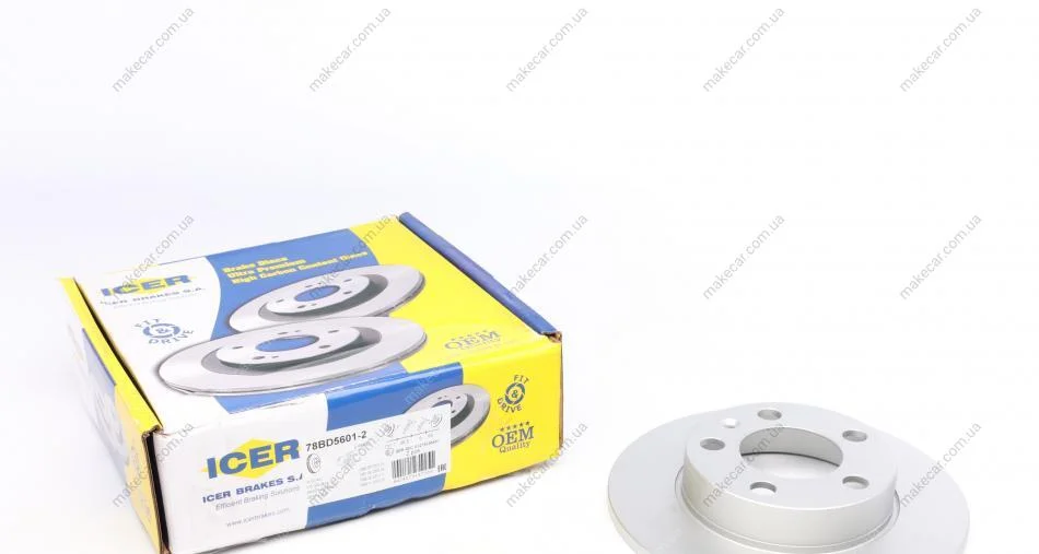 <strong>Диск гальмівний ICER 78BD5601-2 (фото 1)</strong>