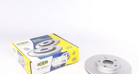 Диск гальмівний для Ford, Hyundai ICER 78BD5980-2 фото товару