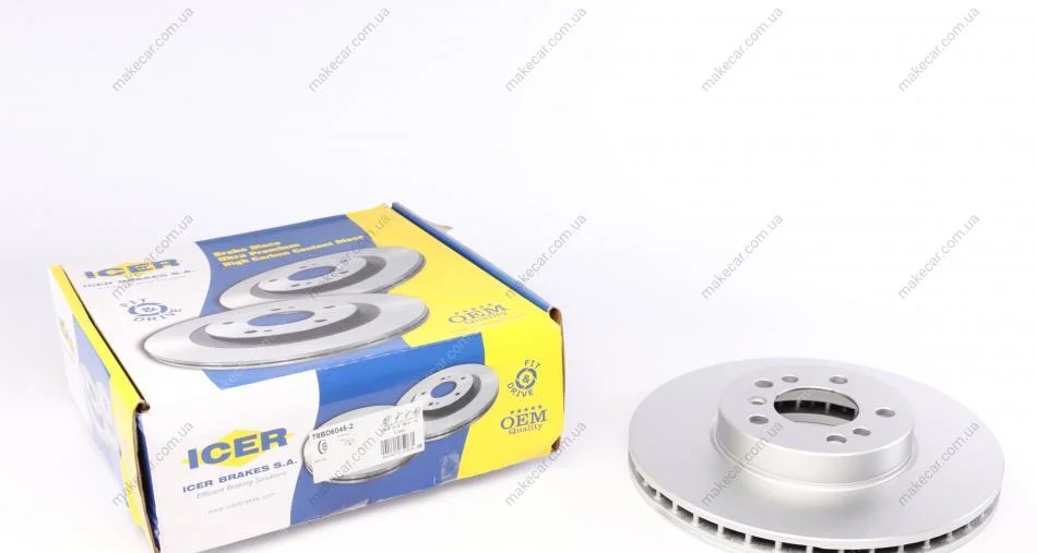 <strong>Диск гальмівний ICER 78BD6045-2 (фото 1)</strong>