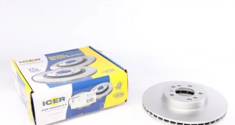 Диск гальмівний для ICER 78BD6045-2 фото товару