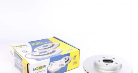 Диск гальмівний для ICER 78BD6077-2 фото товару