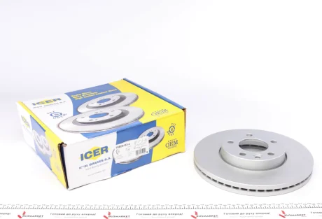 Диск гальмівний для ICER 78BD6153-2 фото товару