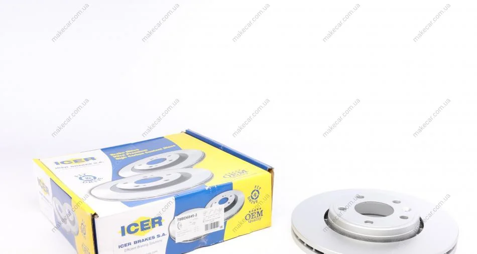 <strong>Диск гальмівний ICER 78BD6845-2 (фото 1)</strong>