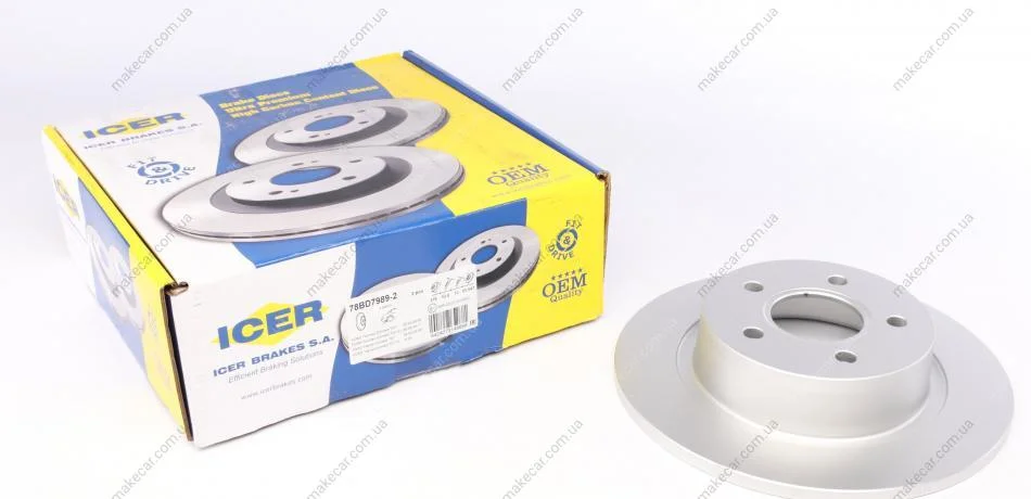 <strong>Диск гальмівний ICER 78BD7989-2 (фото 1)</strong>