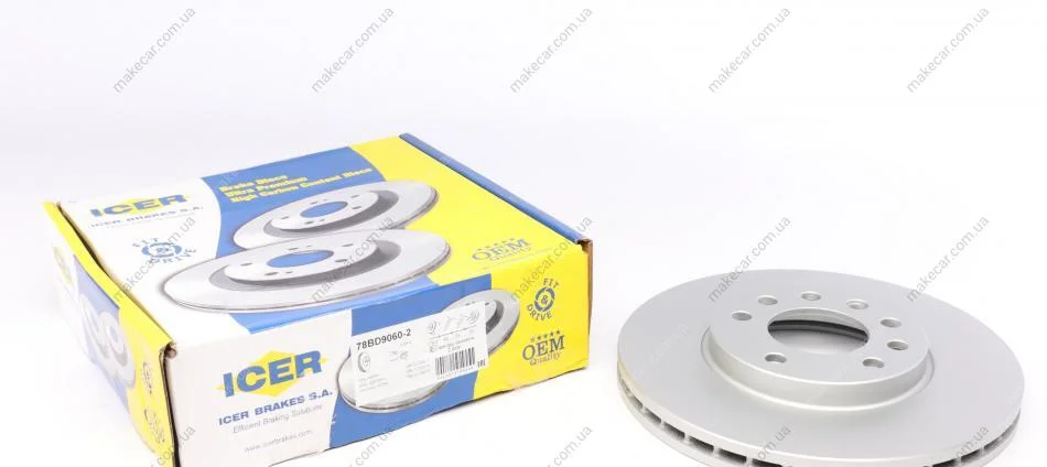 <strong>Диск гальмівний ICER 78BD9060-2 (фото 1)</strong>