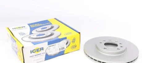 Диск гальмівний для ICER 78BD9060-2 фото товару