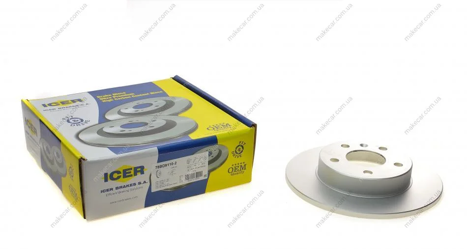 <strong>Диск гальмівний ICER 78BD9110-2 (фото 1)</strong>