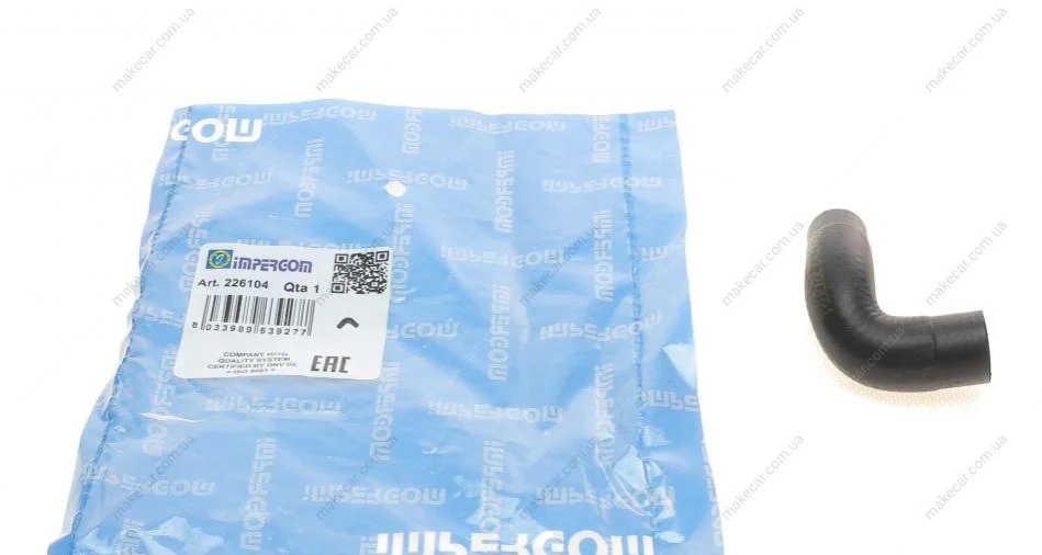<strong>Патрубок системи охолодження IMPERGOM 226104 (фото 1)</strong>