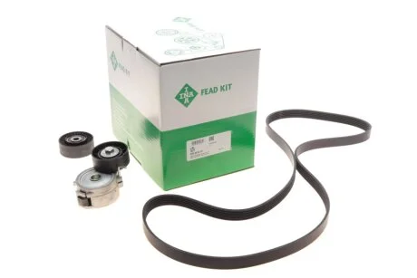 Комплект ременя генератора для Land Rover, Citroen, Ford, Peugeot, Fiat INA 529 0518 10 фото товару