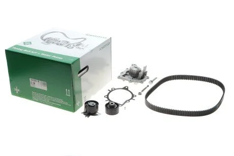 Комплект ГРМ з водяним насосом для Land Rover, Peugeot, Citroen, Ford, Opel INA 530 0489 30 фото товару