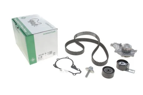 Комплект ГРМ з водяним насосом для Peugeot, Citroen, Ford, Volvo INA 530 0578 30 фото товару
