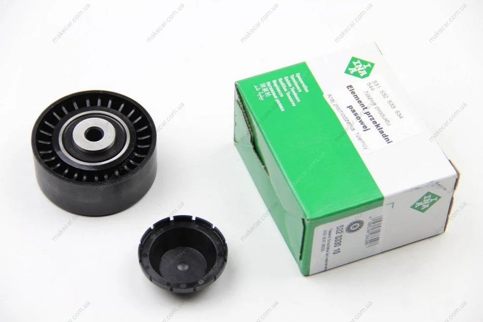 <strong>Ролік гладкий 1.9 SDI/TDI Golf IV/Caddy II/Octavia/A3 (направ) INA 532 0330 10 (фото 1)</strong>