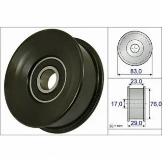 Ролик модуля натягувача ременя для Honda, Jaguar, Acura INA 532 0730 10 фото товару