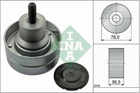 Ролик для INA 532 0823 10 фото товару