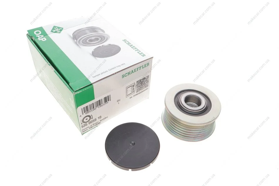 <strong>Механізм вільного ходу генератора FORD, CITROEN INA 535 0059 10 (фото 1)</strong>