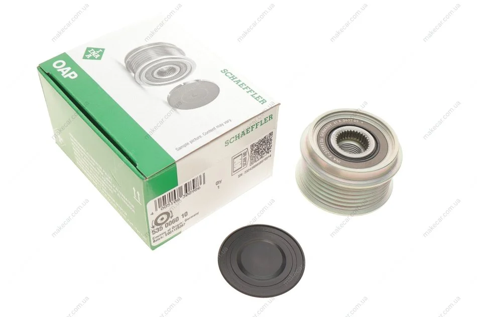 <strong>Шків генератора SEAT CORDOBA INA 535 0060 10 (фото 1)</strong>