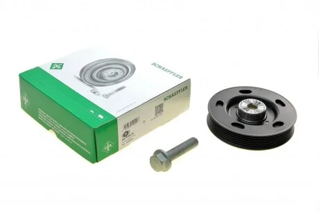 Шків ременя генератора для Volkswagen, Skoda, Audi, Seat INA 544 0158 20 фото товару