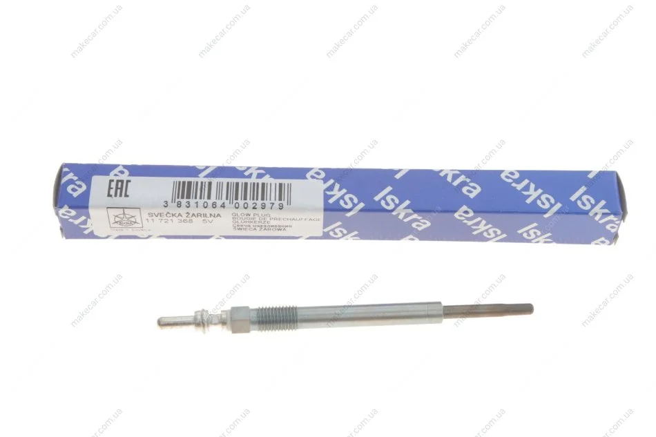 <strong>Свічка розжарювання ISKRA 11721368 (фото 1)</strong>