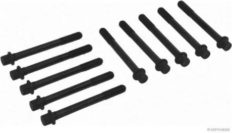Комплект болтів з головкою системи TORX з чорного металу для Mazda, KIA, Ford JAKOPARTS J1280315 фото товару