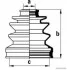 <strong>Пильник ШРУС гумовий + змазка JAKOPARTS J2884001 (фото 1)</strong>