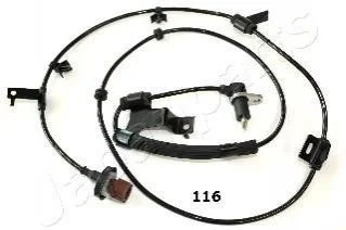 NISSAN Датчик ABS передн.лев.Patrol GR II 97- для JAPANPARTS ABS-116 фото товару